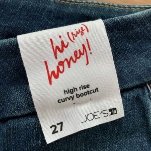 NWT Joes jeans hi rise honey curvy bootcut jeans